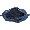 Дорожно-спортивная кожаная сумка Woodstock Dark Blue