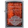 Зажигалка ZIPPO Harley-Davidson® с покрытием Street Chrome™, латунь/сталь, серебристая, 38x13x57 мм № 49658
