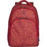 Рюкзак WENGER Upload 16'', красный с рисунком, 34 x 26 x 47 см, 28 л
