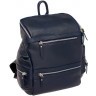 Кожаный женский рюкзак Kinsale Dark Blue