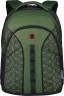 Рюкзак WENGER 16'', зеленый со светоотражающим принтом, 35x27x47 см, 27 л