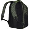 Рюкзак WENGER 16'', зеленый со светоотражающим принтом, 35x27x47 см, 27 л