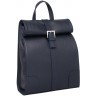 Женский кожаный рюкзак Solt Dark Blue