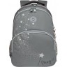 Рюкзак школьный GRIZZLY RG-560-2/2 серый