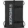 Рюкзак-мешок на завязках WENGER, черный, 35x1x48 см, 12 л