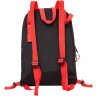 Рюкзак школьный GRIZZLY с мешком RB-458-1/2 черный - красный