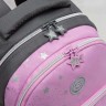 Рюкзак школьный GRIZZLY RG-560-2/3 серый - розовый
