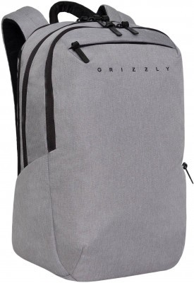 Рюкзак Grizzly RQ-406-1/3 серый