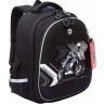 Рюкзак школьный GRIZZLY RAz-587-15/2 черный - фосфорный