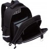 Рюкзак школьный GRIZZLY RAz-587-15/2 черный - фосфорный