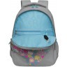 Рюкзак школьный Grizzly RG-360-2/2 серый