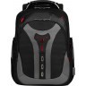 Рюкзак WENGER для ноутбука 17", черный/серый 600639