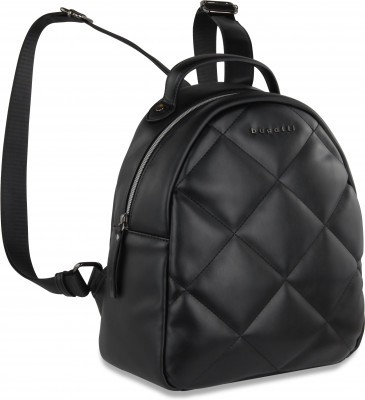 Рюкзак женский BUGATTI Cara, чёрный, 25,5х11х27,5 см, 7 л, 49615101
