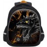 Рюкзак школьный GRIZZLY RAz-587-18/2 черный - оранжевый