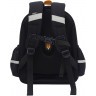 Рюкзак школьный GRIZZLY RAz-587-18/2 черный - оранжевый