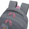 Рюкзак школьный GRIZZLY RG-560-5/1 серый