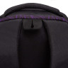 Рюкзак Grizzly с обвесом RD-640-3/2 черный - фиолетовый