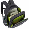 Рюкзак Grizzly школьный с картхолдером на держателе RAz-687-14/2 темно-серый