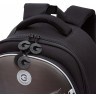 Рюкзак школьный GRIZZLY RAz-587-4/1 черный
