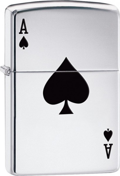 Зажигалка ZIPPO Сlassic с покрытием High Polish Chrome, латунь/сталь, серебристая, 38x13x57 мм