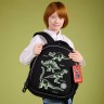 Рюкзак школьный GRIZZLY RAz-587-5/1 черный