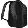 Рюкзак WENGER 16'', черный со светоотражающим принтом, 35x27x47 см, 27 л