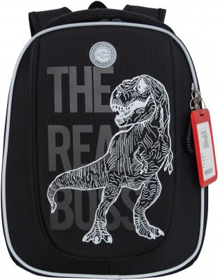 Рюкзак школьный Grizzly RAf-493-2/1 черный