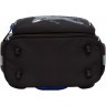 Рюкзак школьный GRIZZLY с мешком RAm-485-3/2 черный - синий