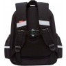 Рюкзак школьный GRIZZLY RAz-587-6/1 черный - бирюзовый