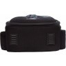 Рюкзак школьный GRIZZLY RAz-587-6/1 черный - бирюзовый