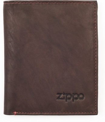 Портмоне ZIPPO, коричневое, натуральная кожа 2005122