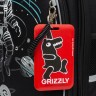 Рюкзак школьный GRIZZLY RAz-587-6/2 черный - серый