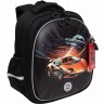Рюкзак школьный GRIZZLY RAz-587-8/1 черный - терракотовый