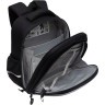 Рюкзак школьный GRIZZLY RAz-587-8/1 черный - терракотовый