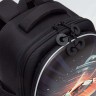 Рюкзак школьный GRIZZLY RAz-587-8/1 черный - терракотовый