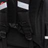 Рюкзак школьный GRIZZLY RAz-587-8/1 черный - терракотовый