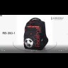 Рюкзак школьный Grizzly RB-350-1/1 черный - красный