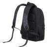 Рюкзак TORBER CLASS X, черный с орнаментом, полиэстер 900D, 45 x 30 x 18 см + Мешок для обуви!