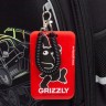 Рюкзак школьный GRIZZLY RAz-587-9/2 черный - серый