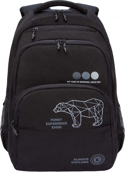 Рюкзак GRIZZLY RU-530-3/1 черный