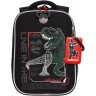 Рюкзак школьный Grizzly RAw-497-10/1 черный - красный