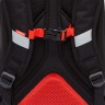 Рюкзак школьный Grizzly RAw-497-10/1 черный - красный