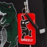 Рюкзак школьный Grizzly RAw-497-10/1 черный - красный