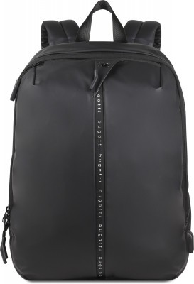 Рюкзак BUGATTI Blanc 15'', чёрный, 32х15,5х45 см, 49660001