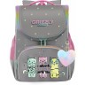 Рюкзак школьный GRIZZLY с мешком RAm-584-2/1 серый