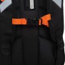 Рюкзак школьный GRIZZLY RB-450-3/1 черный - оранжевый