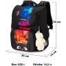 Ранец с наполнением SkyName 2094-M + брелок мишка + мешок для обуви