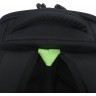 Рюкзак школьный GRIZZLY RAw-497-6/2 черный - салатовый