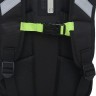 Рюкзак школьный GRIZZLY RB-450-3/2 черный - салатовый