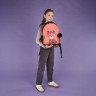 Рюкзак школьный GRIZZLY RG-561-3/1 черный - оранжевый